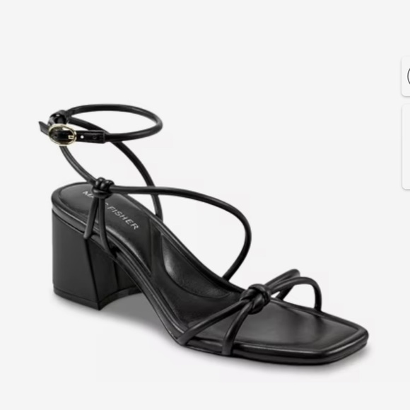 Marc Fisher Shoes - Marc Fisher
Women's Gurion Square Toe Dress Sandals in Black, size 6.5